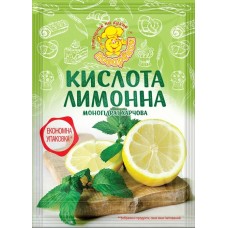 Кислота лимонна 20г 50шт.ящ. ТМ  "Монік"